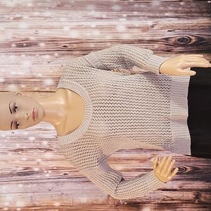 NWOT Club Monaco Women's Open Weave Summer Sweater Size S Without Size Tag